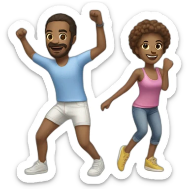 dance dance revolution sticker