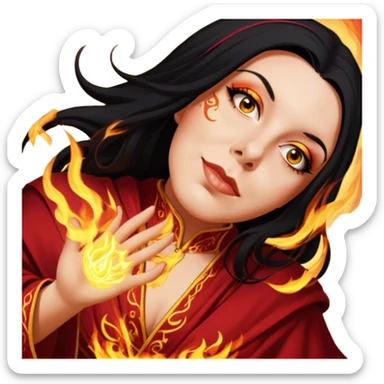 Pyromancer sticker