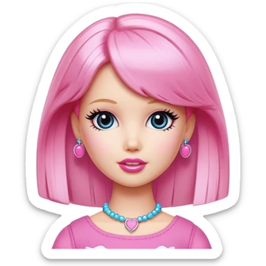 Harajuku Barbie  sticker