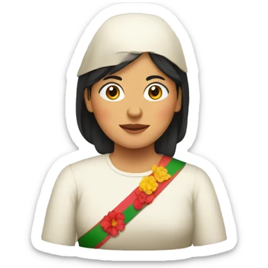 madre boliviana sticker