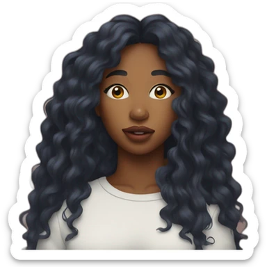 SZA LA CHANTEUSE sticker