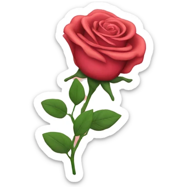 LGBTQ roses sticker