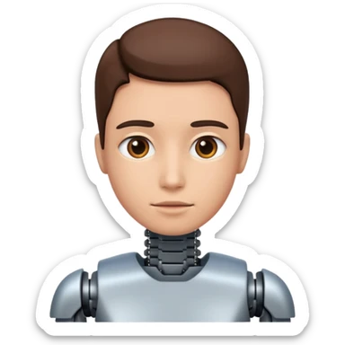 robot not allowed sticker