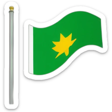 Andalusia flag sticker