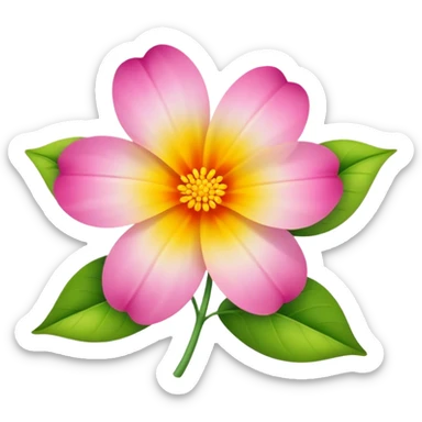 Flor de verano sticker