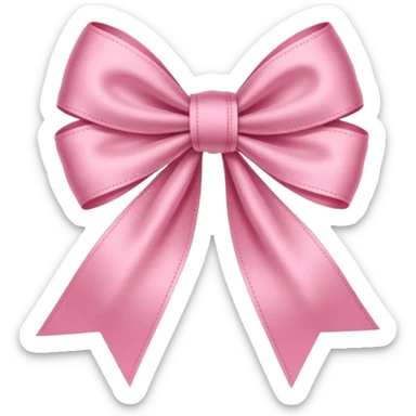 Coquette ribbon sticker