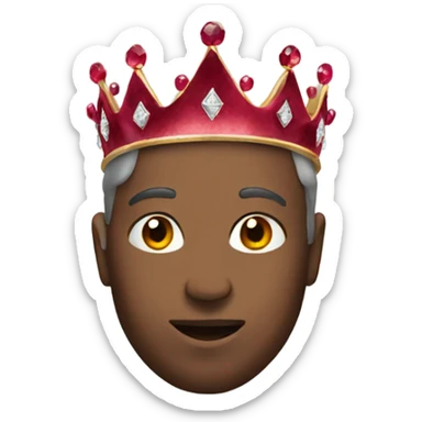 ruby crown sticker
