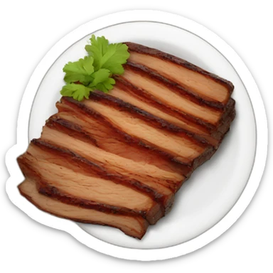 bbq brisket sticker