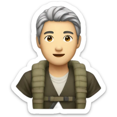 A Japanese guy sticker