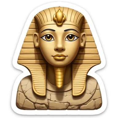 egypt spinx sticker