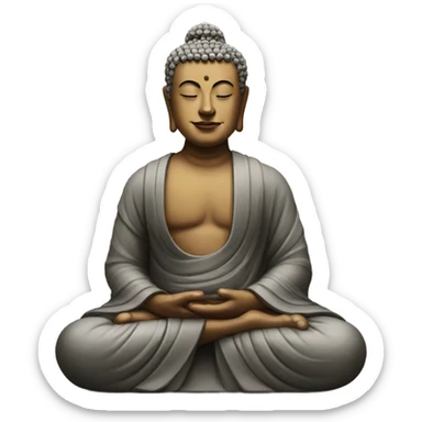 Buddha sticker