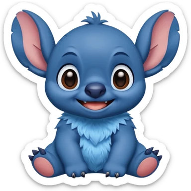 stitch from lilo and stich sticker