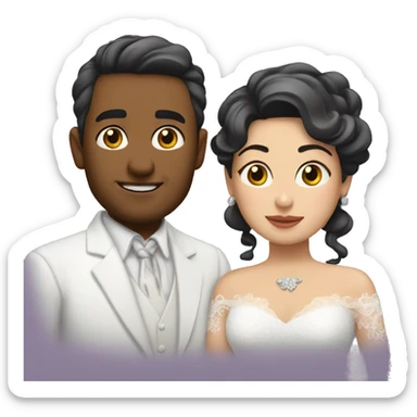 Blanca nieves con novio sticker