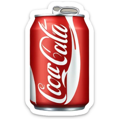 coca cola can sticker