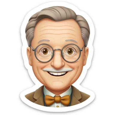 Professor Slughorn from Harry Potter sticker