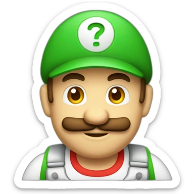 supermario working as a graphic designer sticker