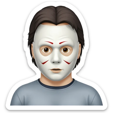 Micheal myers sticker