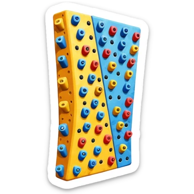 Climbing Wall sticker