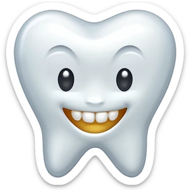 Ordinary tooth sticker