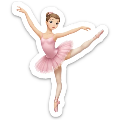 Coffee mug with ballerina legs in a pointe position wearing a ballet tutu sticker