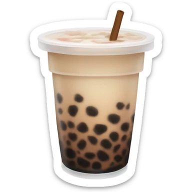 boba tea sticker