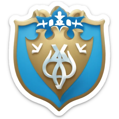 Olympique de Marseille logo sticker