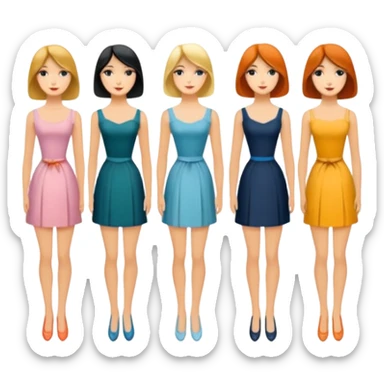  Les Demoiselles d’Avignon painting frame sticker