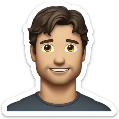 Tom welling with abs sticker