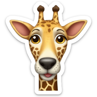 Doggiraffe perfection  🔵 sticker