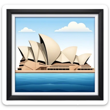 sydney opera house sticker