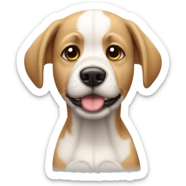 cachorro enfermo sticker