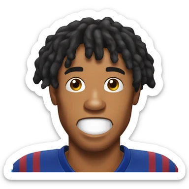 Ronaldinho mange du crabe  sticker