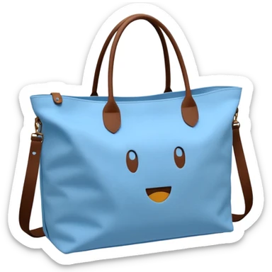 Marc Jacobs
Sky Blue The Large Tote Bag, logo print on front sticker