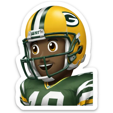 green bay packers  sticker