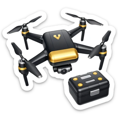 drone battary sticker