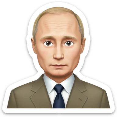 Russian patriot Putin  sticker