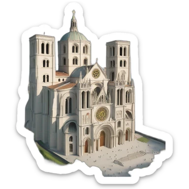 Basilique de fourviere lyon  sticker