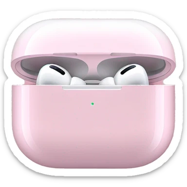 pink airpods pro max sticker