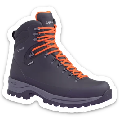 Lowa hiking boot GTX Cephyr, rugged outdoor footwear sticker