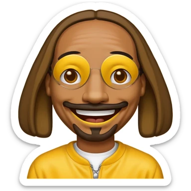 Snoop dog emoji  sticker