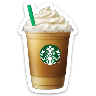 Starbucks-drink sticker