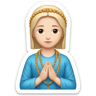 📿+🙏 sticker