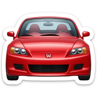 A Honda car emoji sticker