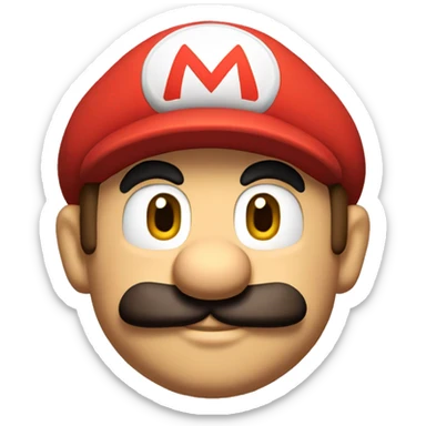 Mario fave sticker