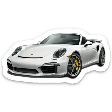 porshe  sticker