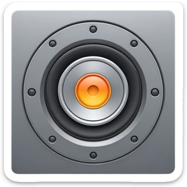 mac os icon speaker volume bar sticker