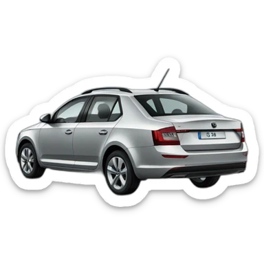 Skoda Octavia A5 sticker