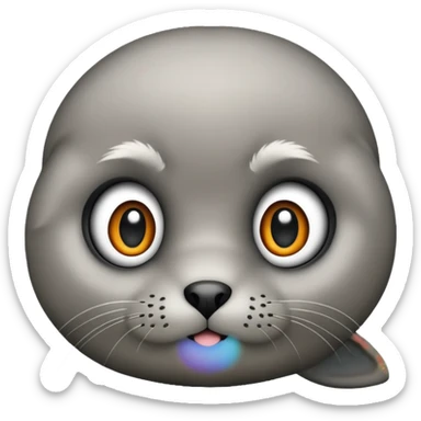 seal with question mark sticker