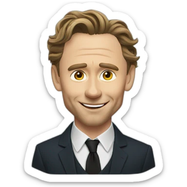 Tom Hiddleston sticker