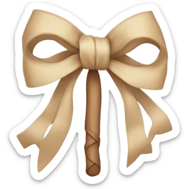 Bow sticker